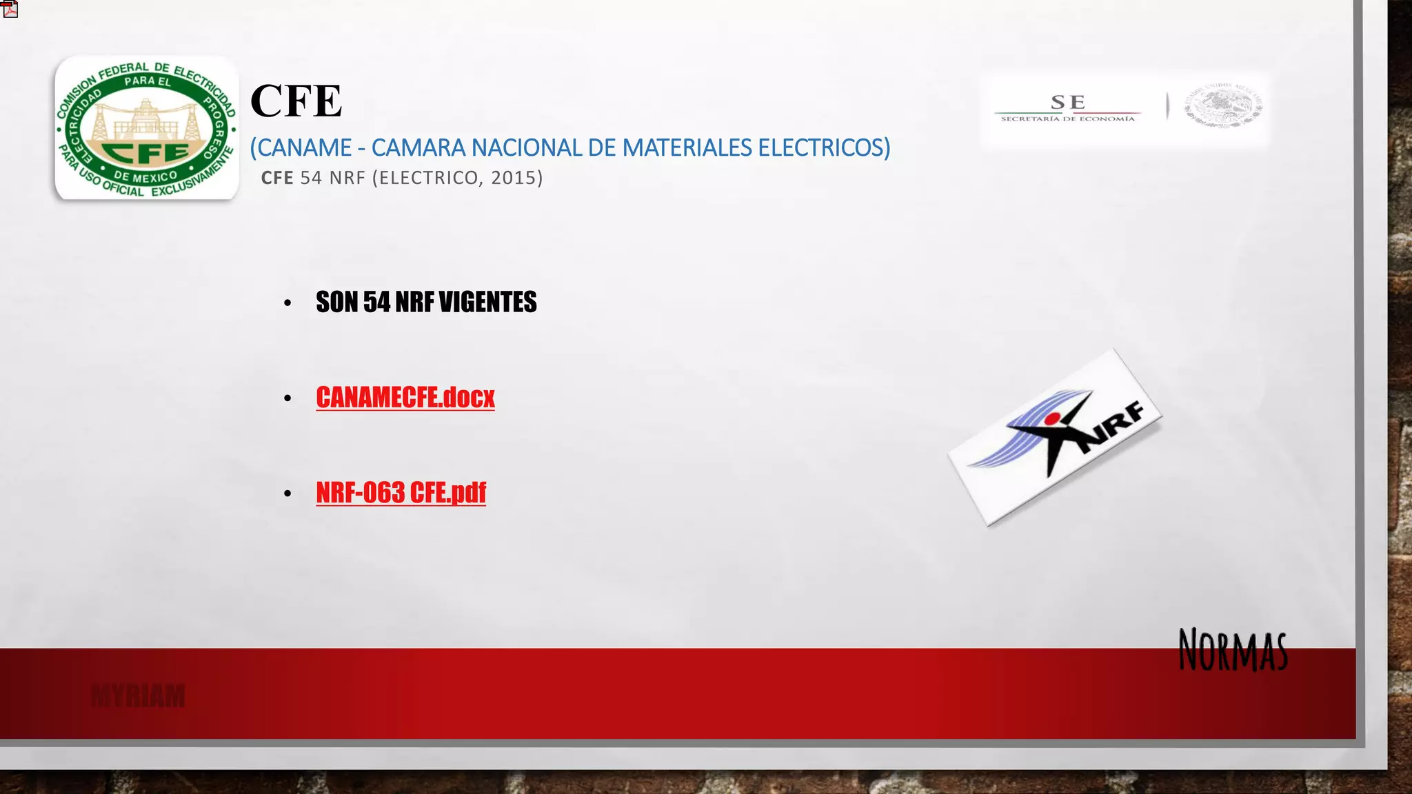 Nrf normas de referencia federal pdf | PDF | Business | Business and ...