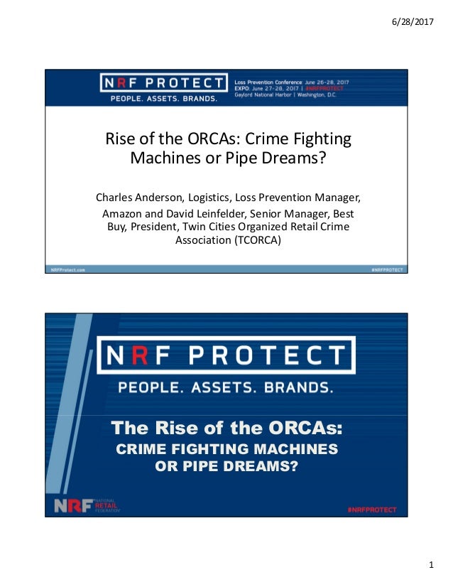 Rise Of The ORCA S Crime Fighting Machines Or Pipe Dreams