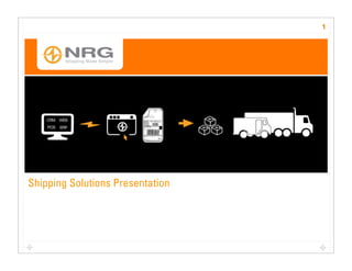 1




Shipping Solutions Presentation