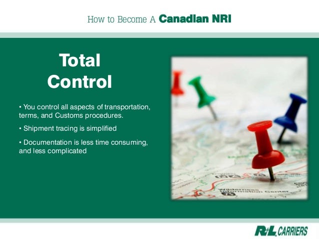 How to a Canadian Non Resident Importer