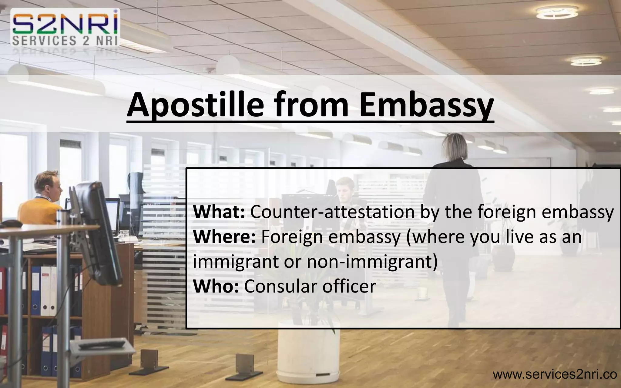 NRIs Guide to Attest Single Status Certificate Apostille | PPT