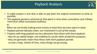 Project financial feasibility | PDF