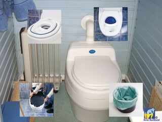 Diverting Waterless Toilet
•Estimated Values Regarding Urine
•100 % Urine Collection for Most Men
•80 – 100 % for Most Wom...