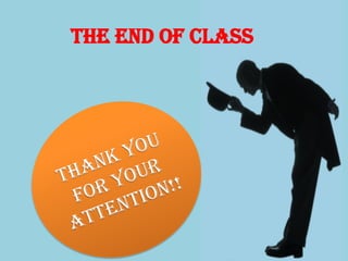 The End of Class
 