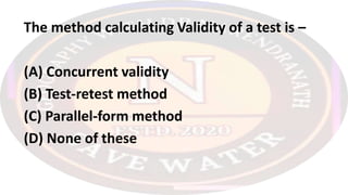 Research Methodology MCQ | PPTX