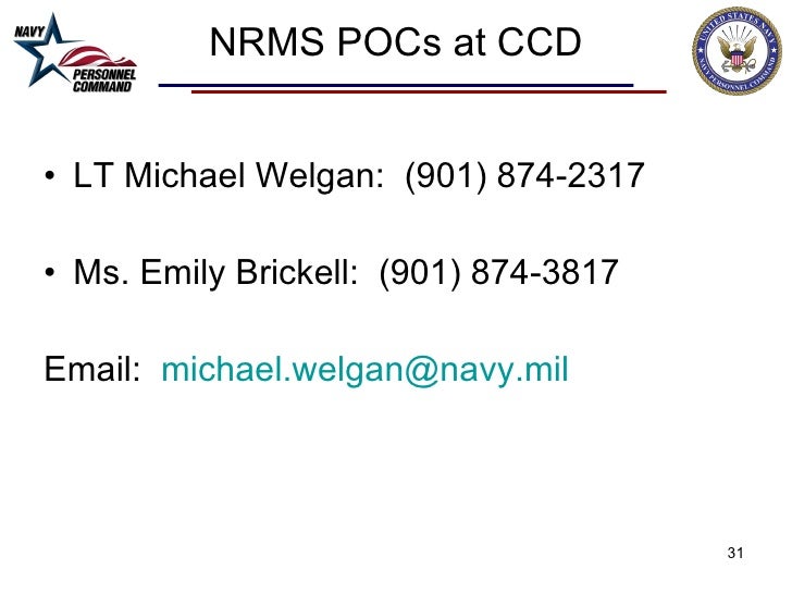NRMS, Nrms brief