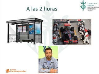 CARDIOLOGIA
A las 2 horas
 