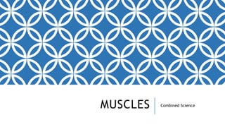 MUSCLES Combined Science
 