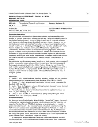 !"#$"%&'()"*+,#"-!").+)/%0'1.2*3,)$%,#"'45%3,6'7)"3,6'8)990*:;'19*<*"6'="*>
                                                                                                                            ??
!"#$%&'()*+,",-.%&"/#/-0!).1-+,"!#+.2-!"#$%&'-
3%,*4"/-5/-6#&,-57
8+%35&'"&/---0999:1
8#&-*>?@=         =*+C.#0#$)+%0'D*3*%"+C'%.9'(*2*0#/&*.,              &BCFMGNB-5CC?D>BO-+,=
;8#&-<=                '@A@@@B

+>ABC@?DE@FG                                                          ,BHEG@IB>@J!F>(KFC@-+>LFGIE@?F>
1(EFED6'=DEG6'HI6'8J=K6'!K(                                           8*9)+).*

/MPHGFQBN@-,BCNG?H@?F>
D*+*.,'/"#$"*33').'C)$CL,C"#M$C/M,'N)#0#$)+%0',*+C.#0#$)*3'3M+C'%3'>*%3,',O#LC>N")9'
*.%N0*9'M3',#'#N,%).'CM$*'%&#M.,'#P').,*"%+,)#.'9%,%'%.9'),')3'N*+#&).$'2*">')&/#",%.,',#'
)9*.,)P>',C*)"'PM.+,)#.%0'.*,O#"<'3,"M+,M"*3'C)99*.').'3M+C'9%,%A'1.' *+M0%"'.*,O#"<36'
3M+C'3,"M+,M"*3'M.9*"0)*'3)$.%0).$'%.9'&*,%N#0)+'/%,CO%>3A'Q*,O#"<'3,"M+,M"*3'&%>'N*'
)9*.,)P)*9'%3'+#..*+,*9'3MN.*,O#"<3'#P').,*"%+,)#.3'C%2).$'/%",)+M0%"'/"#/*",)*36'+%00*9'
.*,O#"<'	M0*36'#"'%3'3,%,)3,)+%00>'*.")+C*9'/%,,*".3'#P').,*"%+,)#.'+%00*9'.*,O#"<'&#,)P3A'
Q*,O#"<'	M0*3'%.9'&#,)P3'%"*'/"#2).$',#'N*'#P'PM.9%&*.,%0')&/#",%.+*'P#"'
M.9*"3,%.9).$',C*' *+M0%"'N%3)3'#P'9)3*%3*'%.9'P#"'+0%33)P>).$'9)3*%3*'3,%,*3A'JM"'
/"#R*+,3'C%2*'N**.'/M"3M).$',*+C.#0#$)+%0'%92%.+*3',#'N*,,*"'"*2*%0'.*,O#"<'	M0%"'
3,"M+,M"*'#"',#'%//0>'	M0*3',#'/"*9)+,'9)3*%3*'#M,+#&*3A'1.'/%",)+M0%"6'O*'C%2*'N**.'
9*2*0#/).$',*+C.#0#$>',#'N*,,*"'*.%N0*'.*,O#"<LN%3*9'N)#&%"<*"3'N%3*9'#.',C*'+#.+*/,'
,C%,'.*,O#"<'	M0*3'%"*'N*,,*"'/"*9)+,#"3'#P'+*00'3,%,*',C%.'%"*').9)2)9M%0'$*.*3'#"'
/"#,*).3A'
8%.>'N)#0#$)+%0'%.9'+0).)+%0'#M,+#&*3'%"*'N%3*9'.#,'#.'3).$0*'/"#,*).36'NM,'#.'	M0*3'#P'
/"#,*).3'*&N*99*9').'/"#,*).'.*,O#"<3A'S)2*.',C*')&/#",%.+*'#P'/"#,*).'	M0*3'%.9'
,C*)"'#M,/M,36'%'&%R#"'%+,)2),>'O),C).',C*'P)*09'#P'I>3,*&3'H)#0#$>'C%3'N**.',#')9*.,)P>'
3M+C'	M0*3'3>3,*&%,)+%00>',C"#M$C'%.%0>3)3'#P'$0#N%0'9%,%'3*,3'TULVWA'K#O*2*"6'OC)0*'%'
.M&N*"'#P'&*,C#93'C%2*'N**.'/"#/#3*9',#')9*.,)P>'+#C*"*.,0>'*X/"*33*9'#"'/*",M"N*9'
	M0*36'+M""*.,'&*,C#93'9#'.#,'/"#2)9*',C*'")+C'0#$)+%0'P"%&*O#"<'<.#O.',#'#++M"').'
N)#0#$)+%0'3>3,*&3A

D*P*"*.+*3
UA''''I*$%06'EA6'*,'%0A6'8#9M0*'.*,O#"<3;')9*.,)P>).$'"*$M0%,#">'	M0*3'%.9',C*)"'+#.9),)#.L
3/*+)P)+'"*$M0%,#"3'P"#&'$*.*'*X/"*33)#.'9%,%A'Q%,'S*.*,6'Y@@ZA'Z[4Y:;'/A'UL?A
YA'''']CM%.$6'KAGA6'*,'%0A6'Q*,O#"<LN%3*9'+0%33)P)+%,)#.'#P'N"*%3,'+%.+*"'&*,%3,%3)3A'8#0'
I>3,'H)#06'Y@@?A'Z;'/A'U[@A
ZA''''8M00*"6'7A^A6'*,'%0A6'D*$M0%,#">'.*,O#"<3'9*P).*'/C*.#,>/)+'+0%33*3'#P'CM&%.'3,*&'+*00'
0).*3A'Q%,M"*6'Y@@_A'[VV4?YUU:;'/A'[@ULVA
[A''''D%2%3)6'=A6'*,'%0A6'`.'%,0%3'#P'+#&N).%,#")%0',"%.3+")/,)#.%0'"*$M0%,)#.').'&#M3*'%.9'
&%.A']*006'Y@U@A'U[@4V:;'/A'?[[LVYA
VA''''a0),3<>6'1A6'*,'%0A6'(ES`I;'9*'.#2#'9)3+#2*">'#P'9>3"*$M0%,*9'/%,CO%>3').'CM&%.'
9)3*%3*3A'!5#I'J.*6'Y@U@A'V4U@:;'/A'*UZZ?A
/MPHGFQBN@-RGFDGBCC
b*'9*2*0#/*9'%'.#2*0'&*,C#9'+%00*9'Q*,O#"<LSM)9*9'7#"*3,3'4QS7:',#'0*%".',C*'.*,O#"<'
	M0*3'OC#3*'0#$)+'3/*+)P)*3'<*>'N)#0#$)+%0'%.9'+0).)+%0'#M,+#&*3A'QS7').,*$"%,*3'<*>'
)9*%3'P"#&'D%.9#&'7#"*3,3'4D7:'TW'O),C'N)#0#$)+%0'+#.3,"%).,3').9M+*9'N>'%'/"#,*).L
/"#,*).').,*"%+,)#.'.*,O#"<c',C*'P)"3,'M3*'#P'/"#,*).'.*,O#"<3').'*.3*&N0*'0*%".).$A'=C*'
QS7'P"%&*O#"<'0*%".3'%'3*,'#P'9*+)3)#.',"**3'4,C*'dP#"*3,e:').'OC)+C'*%+C',"**'&%/3',#'%'
+#..*+,*9'+#&/#.*.,'#P',C*'/"#,*).L/"#,*).').,*"%+,)#.'.*,O#"<'47)$A'U:A'=C*'9*+)3)#.'
,"**'3/*+)P)*3'%'PM.+,)#.',C%,'9*,*"&).*3',C*'#M,/M,'#P',C*'.*,O#"<'+#&/#.*.,'N%3*9'#.'
,C*'%+,)2),>'#P'),3'$*.*3A'1.',M".6',C*'+#00*+,)#.'#P'%00',"**'#M,/M,3')3'M3*9',#'/"*9)+,',C*'+*00'
,>/*'#"'9)3*%3*'3,%,*'#P',C*'N)#0#$)+%0'3%&/0*'4,C*'d+0%33e:A
'   H>'+#.3,"M+,)#.6'9*+)3)#.',"**3'9*,*+,'$*.*3',C%,').P0M*.+*'%'/C*.#,>/)+'#M,+#&*'
N#,C').9)2)9M%00>'%.9',C"#M$C'&M0,)O%>').,*"%+,)#.3'O),C'#,C*"'$*.*3A'`3').',C*'3,%.9%"9'

 !KI'YVf@'4D*2A'@-@f:                                                                                  SF>@?>ME@?F>-.FGIE@-REDB
 