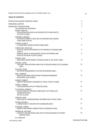 !"#$"%&'()"*+,#"-!").+)/%0'1.2*3,)$%,#"'45%3,6'7)"3,6'8)990*:;'19*<*"6'="*>
                                                                                                  ?@

!"#$%&'(&)'*!%*!+

!AB=CD=1BE'FGF1EH='ACHCFADI'A1HJH                                                           P
!CAHBEEC5'ABH=CA                                                                            K
HLM!ABNCD='(CHDA1!=1BEH                                                                     O
       !"##$%"&$'()*+&*,*$&!-
       F(5CA6'FEEC==C
        Z Q1HLF51R1EG'M1B5BG1DF5'EC=SBAJH'S1=I'F'M1B5BG1H=TH'                              P
          CUC'VDH!'WX'4YYPW:
            FE(ACSH6'MACE(F
             Z HUE=IC=1D'GCEC=1D'FEF5UH1H'B7'ML((1EG'FE('71HH1BE'                          K
               UCFH='V(M!'@X'4YY[?:
            DIFE(F6'HL81='J
             Z F'IL8FE'8F!'J1EFHC'1E=CAFD=B8C'4YY@?:                                       @

            DIA1H=FJ1H6'E1DIB5FH
             Z AB5C'B7'HBD1F5'EC=SBAJH'1E'=IC'H!ACF('B7'(1HCFHC'V(M!'                      
               KX'4YY[O:
             Z GCEC=1D'MFH1H'B7'F(B5CHDCE='HBD1F5'EC=SBAJH'FE('                            ]
               C77CD=H'BE'ICF5=I'VDH!'PX'4YYPP:
            DBSCE6'5CFI
             Z FEF5UR1EG'IH!?Y'GCEC=1D'1E=CAFD=1BEH'1E'=IC'UCFH='4YYW?:                    ?

            (FEHJF6'NFUEC
             Z '!F=ISFU'FE('EC=SBAJ'FEF5UH1H'B7'8BLHC'8B(C5H'B7'5CLJC81F'                 [Y
                  4YYW@:
            (LQQLA16'Q1JFH
             Z EC=SBAJ'M1B8FAJCAH'B7'CF=1EG'(1HBA(CAH'4YY[:                              [[

            C81516'FE(ACS
             Z 8B5CDL5FA'!AB7151EG'1E'ICFA='(1HCFHC'M1B8FAJCA'                            [P
               (1HDBQCAU'VDH!'@X'4YYP@:
            7FACHC6'ABMCA=
             Z 1(CE=17U1EG'GCEC=1D'8B(1CAH'B7'=(!WK'=B^1D1=U'4YYP]:                       [K

            7CAA1E6'=IB8FH
             Z Q1HLF51R1EG'8L5=1!5C'F==A1ML=CH'4YYK]:                                     [W

            75C==CA1DJ6'ABMCA='N
             Z H=ALD=LACH'B7'!AB=C1E'DB8!5C^CH'=IF='ACGL5F=C'                             [@
               =AFEHDA1!=1BE'1E'
               CH'DC55H'4YYKW:
            GF1CQCA6'GLA1
            Z FEF5UH1H'B7'DIC8BGCEB81D'1E7BA8F=1BE'1E'UCFH='4YYW]:                        [

            G15HBE6'81DIFC5
            Z DBEECD=1EG'DU=BHDF!C'S1=I'M1E(1EG(M'4YYKO:                                  [O

            G5CCHBE6'NBHC!I
            Z GCEC=1D'EC=SBAJH'LE(CA5U1EG'D151BGCECH1H'4YYK?:                             []

            GAF8B51E16'FE=IBEU
            Z !F=ISFU'FE('EC=SBAJ'FEF5UH1H'B7'8BLHC'8B(C5H'B7'ICFA='                      [?
                (1HCFHC'4YYWW:
            IL6'RICENLE
 !IH'P@?Y'4A*2_'Y-Y?:                                                        ),-./-01./,-&(,231.&4156
 