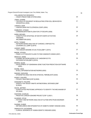 !"#$"%&'()"*+,#"-!").+)/%0'1.2*3,)$%,#"'45%3,6'7)"3,6'8)990*:;'19*<*"6'="*>
                                                                                                    ?@
            !"##$%"&$'()*+&*,*$&!-
             E A1BCD=E!FG(1H=I8G'BJB=G8'4KK@L:                                              LK

            MIDGB6'5GCDDG
             E =NG'FI5G'I7'GBHCFOI='1D'FGOP5C=1DO'B=G8'HG55'QGNCA1IF'1D'                    LS
               (FIBI!N15C'4KKR@:
            MPF1B1HC6'1OIF
             E HCDHGF'OGDG'GDHJH5I!CG(1C'4HOG!:'4KKTU:                                      LL

            VC8QPFIA6'C=CDCB
             E HIDBGDBPB!C=N(Q'!5PO1D'7IF'HJ=IBHC!G'4KKTW:                                  LU

            VCF1D6'81HNCG5
             E HIDB=1=P=1AG'1D=GB=1DC5'D7E!Q'X1=N'8C!V'CH=1AC=1ID'                          LT
               =F1OOGFB'
               1D75C88C=1ID'4KKRR:
            V1!!B6'=NI8CB
             E DG=XIFVEQCBG('CDC5JB1B'I7'HNFID1H'5J8!NIHJ=1H'                               L@
               5GPVG81C'4H55:'Y(Q!'LZ'4KKS@:
            5C(CDJ16'8CFH
             E =NG'HCDHGF'OGDI8G'C=5CB'4=HOC:'Y(Q!'SZ'4KKST:                                L[

            8CGFG6'B=GAGD
            E !1DOI;'C'HJ=IBHC!G'!5PO1D'=I'71D('HCD(1(C=G'OGDGB'4KKT[:                      L?

            8GFHI5C6'8CFV
            E (JDC81H'DG=XIFV'8I(G5B'I7'HCF(1I8JIHJ=G'                                      RK
              (177GFGD=1C=1ID'Y(Q!'UZ'4KKSW:
            8IFF1B6'PC1(
            E (GAG5I!8GD='I7'OGDG8CD1C'OGDG'7PDH=1ID'!FG(1H=1ID'BI7=XCFG'                   RL
                4KKTL:
            8PFFG6'VGGB
            E QEHG55'(177GFGD=1C=1ID'DG=XIFVB'4KKTT:                                        RR

            DCVCDI6'VC]PN1BC
             E G!1OGDG=1HB'CDC5JB1B'1D'FC'BJDIA1C5'71QFIQ5CB=B'4KKRK:                       RU

            DI1FI=6'!N151!!G
             E !FIMGH='QCBJBQ1I'YHB!'@Z'4KKL@:                                              RT

            BCDBIDG==16'!N151!!G
             E COGD=B'=NC='QIIB='1DDC=G'CD=181HFIQ1C5'(G7GDBGB'Y(Q!'                        R@
               @Z'4KKLK:
            BCACB6'MG77FGJ
             E PCD=1=C=1AG'!FI=GI81H'C!!FICHN'=I'1(GD=17J'=NG'8GHNCD1B8'I7'                R[
               C('4KKL?:
            BCXJGFB6'HNCF5GB
             E !FIB=C=G'HCDHGF'OGDI8G'!FIMGH='YHB!'SZ'4KKLS:                                RW

            BHNGFGF6'B=GAG
             E !C=NXCJ'CD('DG=XIFV'CDC5JB1B'I7'CP=1B8'B!GH=FP8'(1BIF(GF'                    R?
                 4KKU[:
            BNCF8C6'VP8CF
             E 8G=CQI5I81HB'CD('G!1OGDG=1HB'I7'(1CQG=1H'V1(DGJ'(1BGCBG'4KKRT:               UK

            B181DIA1=HN6'VC=NGF1DG
             E H51D1HC5'OGDI81HB'I7'NP8CD'OGDG=1H'(1BGCBGB'4KKTK:                           US

 !NB'LT?K'4F*2^'K@-K?:                                                          !"#$%#&'$%"#()"*+'$(,'-.
 