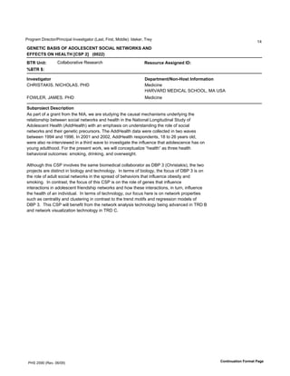 !"#$"%&'()"*+,#"-!").+)/%0'1.2*3,)$%,#"'45%3,6'7)"3,6'8)990*:;'19*<*"6'="*>
                                                                                                                       ?@
!"#"$%&'()*%*'+,')-+."*&"#$'*+&%).'#"$/+01*')#-'
",,"&$*'+#'2").$2'3&*4'56'''788559
($0'=>?@<         A#00%B#"%,)2*'C*3*%"+D                              0BCFMGNB')CC?D>BO'%-<
:($0';<

%>ABC@?DE@FG                                                          -BHEG@IB>@J#F>K2FC@'%>LFGIE@?F>
AEC1I=FL1I6'M1AEJ5FI6'!E(                                             8*9)+).*
                                                                      EFCGFC('8H(1AF5'IAEJJ56'8F'KIF
7JN5HC6'OF8HI6'!E(                                                    8*9)+).*

*MPHGFQBN@'-BCNG?H@?F>
F3'/%",'#P'%'$"%.,'P"#&',D*'M1F6'Q*'%"*'3,R9>).$',D*'+%R3%0'&*+D%.)3&3'R.9*"0>).$',D*'
"*0%,)#.3D)/'B*,Q**.'3#+)%0'.*,Q#"<3'%.9'D*%0,D').',D*'M%,)#.%0'5#.$),R9).%0'I,R9>'#P'
F9#0*3+*.,'E*%0,D'4F99E*%0,D:'Q),D'%.'*&/D%3)3'#.'R.9*"3,%.9).$',D*'"#0*'#P'3#+)%0'
.*,Q#"<3'%.9',D*)"'$*.*,)+'/"*+R"3#"3S'=D*'F99E*%0,D'9%,%'Q*"*'+#00*+,*9').',Q#'Q%2*3'
B*,Q**.'?TT@'%.9'?TTUS'1.'VWW?'%.9'VWWV6'F99E*%0,D'"*3/#.9*.,36'?X',#'VU'>*%"3'#096'
Q*"*'%03#'"*Y).,*"2)*Q*9').'%',D)"9'Q%2*',#').2*3,)$%,*',D*').P0R*.+*',D%,'%9#0*3+*.+*'D%3'#.'
>#R.$'%9R0,D##9S'7#"',D*'/"*3*.,'Q#"<6'Q*'Q)00'+#.+*/,R%0)Z*'[D*%0,D'%3',D"**'D*%0,D'
B*D%2)#"%0'#R,+#&*3;'3&#<).$6'9").<).$6'%.9'#2*"Q*)$D,S

F0,D#R$D',D)3'AI!').2#02*3',D*'3%&*'B)#&*9)+%0'+#00%B#"%,#"'%3'(]!'^'4AD")3,%<)3:6',D*',Q#'
/"#_*+,3'%"*'9)3,).+,').'B)#0#$>'%.9',*+D.#0#$>S''1.',*"&3'#P'B)#0#$>6',D*'P#+R3'#P'(]!'^')3'#.'
,D*'"#0*'#P'%9R0,'3#+)%0'.*,Q#"<3').',D*'3/"*%9'#P'B*D%2)#"3',D%,').P0R*.+*'#B*3),>'%.9'
3&#<).$S''1.'+#.,"%3,6',D*'P#+R3'#P',D)3'AI!')3'#.',D*'"#0*'#P'$*.*3',D%,').P0R*.+*'
).,*"%+,)#.3').'%9#0*3+*.,'P")*.93D)/'.*,Q#"<3'%.9'D#Q',D*3*').,*"%+,)#.36').',R".6').P0R*.+*'
,D*'D*%0,D'#P'%.').9)2)9R%0S''1.',*"&3'#P',*+D.#0#$>6'#R"'P#+R3'D*"*')3'#.'.*,Q#"<'/"#/*",)*3'
3R+D'%3'+*.,"%0),>'%.9'+0R3,*").$').'+#.,"%3,',#',D*',"*.9'&#,)P3'%.9'"*$"*33)#.'	*03'#P'
(]!'^S''=D)3'AI!'Q)00'B*.*P),'P"#&',D*'.*,Q#"<'%.%0>3)3',*+D.#0#$>'B*).$'%92%.+*9').'=C(']'
%.9'.*,Q#"<'2)3R%0)Z%,)#.',*+D.#0#$>').'=C('AS




 !EI'V`TW'4C*2S'WU-WT:                                                                             &F>@?>ME@?F>',FGIE@'4EDB
 