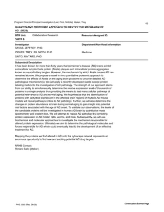 !"#$"%&'()"*+,#"-!").+)/%0'1.2*3,)$%,#"'45%3,6'7)"3,6'8)990*:;'19*<*"6'="*>
                                                                                                                            ?@
!"#$%&%#%&'()*+,%(,-&.)#**+,#./)%,)&0($%&12)%/()-(./#$&3-),1)
#0)))455678
:%+)"=>?<         A#00%B#"%,)2*'C*3*%"+D                              +ABELFMA)#BB>C=AN)&0<
9:%+);<

&=@AB?>CD?EF                                                          0AGDF?HA=?I$E=J/EB?)&=KEFHD?>E=
EFGFE6'HI77CIJ6'!K(
1(ILIC6'=CIJ6'ME6'8N=K6'!K(                                           8*9)+).*
EF1=N6'C1O=FCN6'!K(

3LOGFEPAM?)0ABMF>G?>E=
1,'D%3'B**.'<.#P.'Q#"'&#"*',D%.'Q#",>'>*%"3',D%,'F0RD*)&*"S3'9)3*%3*'4F(:'B"%).3'*TD)B),'
*T,"%+*00U0%"'%&>0#)9'B*,%'/"#,*).'4FB*,%:'/0%VU*3'%.9').,"%+*00U0%"'/"#,*).'%$$"*$%,*3'
<.#P.'%3'.*U"#Q)B")00%">',%.$0*3W'K#P*2*"6',D*'&*+D%.)3&'B>'PD)+D'FB*,%'+%U3*3'F('D%3'
"*&%).*9'*0U3)2*W'X*'/"#/#3*'%'.#2*0').'2)2#'VU%.,),%,)2*'/"#,*#&)+'%//"#%+D',#'
9*,*"&).*',D*'*QQ*+,3'#Q'FB*,%'#.',D*'%$).$'B"%).'/"#,*#&*',#'U.+#2*"'9*,%)0*9'F('
/%,D#0#$)+%0'&*+D%.)3&43:W'X*'P)00'%//0>'%'"*+*.,0>'9*2*0#/*9'3,%B0*')3#,#/*'/"#,*).'
0%B*0).$'&*,D#9',#',D*').2*3,)$%,)#.'#Q'F('/%,D#0#$>W'=D*'3,"*.$,D'#Q'#U"'%//"#%+D'3,*&3'
Q"#&'#U"'%B)0),>',#'3)&U0,%.*#U30>'9*,*"&).*',D*'"*0%,)2*'*T/"*33)#.'0*2*0'#Q',D#U3%.93'#Q'
/"#,*).3').'%'3).$0*'%.%0>3)3',DU3'/"#2)9).$',D*'&*%.3',#',*3,'&%.>'+*00U0%"'/%,DP%>3'#Q'
/#,*.,)%0'"*0*2%.+*',#'F('%.9'.#"&%0'%$).$W'X*'D>/#,D*3)R*',D%,',D*')9*.,)Q)+%,)#.'#Q'
/"#,*).3'P),D'/*",U"B*9'*T/"*33)#.').',D*'%QQ*+,*9'B"%).'"*$)#.3'#Q'&U0,)/0*'F('&#U3*'
	*03'P)00'"*2*%0'/%,DP%>3'+"),)+%0',#'F('/%,D#0#$>W'7U",D*"6'P*'P)00'%03#'9*,*"&).*',D*'
+D%.$*3').'/"#,*).'%BU.9%.+*').'B"%).'9U").$'.#"&%0'%$).$',#'$%).').3)$D,').,#'/#,*.,)%0'
")3<'Q%+,#"3'%33#+)%,*9'P),D',D*'%$*'#Q'F('#.3*,W'=#'2%0)9%,*'#U"'#B3*"2%,)#.36',D*'0*2*03'#Q'
,D*'+%.9)9%,*'/"#,*).3'P)00'B*').2*3,)$%,*9').'DU&%.'F('B"%).'B>'VU%.,),%,)2*'&%33'
3/*+,"#&*,">'%.9'P*3,*".'B0#,W'X*'P)00'%,,*&/,',#'"*3+U*'F('/%,D#0#$>'B>'+#""*+,).$'
/"#,*).'*T/"*33)#.').'F('	*0Y'+*0036'P#"&36'%.9'&)+*W'EUB3*VU*.,0>6'P*'P)00'U3*'
B)#+D*&)+%0'%.9' *+U0%"'%//"#%+D*3',#').2*3,)$%,*',D*'&*+D%.)3&'"*3/#.3)B0*'Q#"'
%0,*"*9'/"#,*).'*T/"*33)#.W'Z0,)&%,*0>'P*'%)&',#'9*,*"&).*',D*'/%,D#0#$)+%0' *+U0*3'%.9'
Q#"+*3'"*3/#.3)B0*'Q#"'F('PD)+D'+#U09'*2*.,U%00>'0*%9',#',D*'9*2*0#/&*.,'#Q'%.'*QQ*+,)2*
,"*%,&*.,'Q#"'F(W

8%//).$',D*'/"#,*).3'P*'Q).9'%0,*"*9').'F('#.,#',D*'+>,#3+%/*'.*,P#"<'"*/"*3*.,3'%.'
*.#"&#U3'#//#",U.),>',#'Q).9'.*P'%.9'*T+),).$'/#,*.,)%0'F('9"U$',%"$*,3W'

OCOM'A#.,%+,;
C).,%"#'E%),#'419*<*":




 !KE'[]^'4C*2W'^_-^]:                                                                                  .E=?>=LD?>E=)1EFHD?)*DCA
 