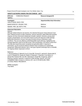 !"#$"%&'()"*+,#"-!").+)/%0'1.2*3,)$%,#"'45%3,6'7)"3,6'8)990*:;'19*<*"6'="*>
                                                                                                                            ?@
!"#"$%&'#"$()*+,'-#."*/0%#!'.#1'.121!"'''344567

9$*'-<=>;         A#00%B#"%,)2*'C*3*%"+D                              *@ADLEM@'1AA=B<@N'%.;
89$*':;

%<?@A>=BC>DE                                                          .@FCE>G@<>H#D<IJDA>'%<KDEGC>=D<
EFG'F==1HI86'JF1AK6'!J(
LFG(MK!F(MFM6'NKICFE6'!J(                                             8*9)+).*
1(OHOC6'=COM6'LN6'8K=J6'!J(                                           8*9)+).*

,LOFEDP@M>'.@AME=F>=D<
FB3,"%+,
F0,D#P$D'+*00P0%"'B*D%2)#"3'%"*'9>.%&)+6',D*'.*,Q#"<3',D%,'$#2*".',D*3*'B*D%2)#"3'D%2*'
B**.'&%//*9'/")&%")0>'%3'3,%,)+'3.%/3D#,3R'I3).$'%.'%//"#%+D'+%00*9'9)SS*"*.,)%0'*/)3,%3)3'
&%//).$6'Q*'D%2*'9)3+#2*"*9'Q)9*3/"*%9'+D%.$*3').'$*.*,)+').,*"%+,)#.'%&#.$'>*%3,'
<).%3*36'/D#3/D%,%3*36'%.9',"%.3+")/,)#.'S%+,#"3'%3',D*'+*00'"*3/#.93',#'(GF'9%&%$*R'
()SS*"*.,)%0').,*"%+,)#.3'P.+#2*"'&%.>'$*.*'SP.+,)#.3',D%,'$#'P.9*,*+,*9').'3,%,)+'
+#.9),)#.3R'=D*>'%"*'2*">'*SS*+,)2*'%,')9*.,)S>).$'(GF'"*/%)"'/%,DQ%>36'D)$D0)$D,).$'.*Q'
9%&%$*T9*/*.9*.,'"#0*3'S#"',D*'N0,U'<).%3*6'!/DV'/D#3/D%,%3*6'%.9'D)3,#.*'2%")%.,'J,W@R'
=D*'9%,%'%03#'"*2*%0',D%,'/"#,*).'+#&/0*X*3'%"*'$*.*"%00>'3,%B0*').'"*3/#.3*',#'
/*",P"B%,)#.6'BP,',D*'SP.+,)#.%0'"*0%,)#.3'B*,Q**.',D*3*'+#&/0*X*3'%"*'3PB3,%.,)%00>'
"*#"$%.)W*9R'()SS*"*.,)%0'.*,Q#"<3'+D%",'%'.*Q',>/*'#S'$*.*,)+'0%.93+%/*',D%,')3').2%0P%B0*'
S#"'&%//).$'+*00P0%"'"*3/#.3*3',#'3,)&P0)R

C*S*"*.+*
@R'L%.9>#/%9D>%>'N6'8*D,%'86'HP#'(6'NP.$'8H6'ADP%.$'C6'Y%*D.)$'OY6'L#9*.&)00*"'L6
5)+#.'H6'A#/*0%.9'Z6'ND%0*3'86'7)*90*"'(6'(P,<#Q3<)'Y6'[P.#0'F6'2%.'F,,)<P&'J6'
ND#<%,'H86'H#0#9.*"'C(6'JPD'ZH6'F*B*"3#09'C6'H*#$D'8A6'H"#$%.'GY6'19*<*"'=R
C*Q)").$'#S'$*.*,)+'.*,Q#"<3').'"*3/#.3*',#'(GF'9%&%$*R'N+)*.+*R'U]@]'(*+
V^VV]4_]]`:;@Va?T`R'O""%,P&').;'N+)*.+*R'U]@@'Y%.'U@^VV@4_]@?:;UabR'!81(;'
U@@UcU?U^'!8A1(;'!8AV]]_@acR

GCGL'1.2*3,)$%,#";
="*>'19*<*"




 !JN'U?`]'4C*2R']_-]`:                                                                                  &D<>=<LC>=D<'QDEGC>'RCB@
 