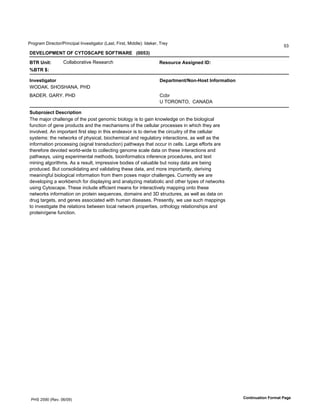 !"#$"%&'()"*+,#"-!").+)/%0'1.2*3,)$%,#"'45%3,6'7)"3,6'8)990*:;'19*<*"6'="*>
                                                                                                                            ?@
!"#"$%&'"()*%+*,-)%.,/&"*.%+)0/1"***233456

8)1*;<=>:         A#00%B#"%,)2*'C*3*%"+D                              1ABEMFNA*/BB=C<AO*?!:
78)1*9:

?<@AB>=CD>EF                                                          !AGDF>HA<>I(E<JKEB>*?<LEFHD>=E<
EF(GH6'IJFIJGKG6'!J(
MG(NC6'OGCP6'!J(                                                      A+B"
                                                                      L'=FCFK=F6''AGKG(G

.MPGFEQAN>*!ABNF=G>=E<
=D*'&%Q#"'+D%00*.$*'#R',D*'/#3,'$*.#&)+'B)#0#$>')3',#'$%).'<.#S0*9$*'#.',D*'B)#0#$)+%0'
RT.+,)#.'#R'$*.*'/"#9T+,3'%.9',D*'&*+D%.)3&3'#R',D*'+*00T0%"'/"#+*33*3').'SD)+D',D*>'%"*'
).2#02*9U'G.')&/#",%.,'R)"3,'3,*/').',D)3'*.9*%2#"')3',#'9*")2*',D*'+)"+T),">'#R',D*'+*00T0%"'
3>3,*&3;',D*'.*,S#"<3'#R'/D>3)+%06'B)#+D*&)+%0'%.9'"*$T0%,#">').,*"%+,)#.36'%3'S*00'%3',D*'
).R#"&%,)#.'/"#+*33).$'43)$.%0',"%.39T+,)#.:'/%,DS%>3',D%,'#++T"').'+*003U'5%"$*'*RR#",3'%"*'
,D*"*R#"*'9*2#,*9'S#"09VS)9*',#'+#00*+,).$'$*.#&*'3+%0*'9%,%'#.',D*3*').,*"%+,)#.3'%.9'
/%,DS%>36'T3).$'*W/*")&*.,%0'&*,D#936'B)#).R#"&%,)+3').R*"*.+*'/"#+*9T"*36'%.9',*W,'
&).).$'%0$#"),D&3U'G3'%'"*3T0,6')&/"*33)2*'B#9)*3'#R'2%0T%B0*'BT,'.#)3>'9%,%'%"*'B*).$'
/"#9T+*9U'MT,'+#.3#0)9%,).$'%.9'2%0)9%,).$',D*3*'9%,%6'%.9'&#"*')&/#",%.,0>6'9*")2).$'
&*%.).$RT0'B)#0#$)+%0').R#"&%,)#.'R"#&',D*&'/#3*3'&%Q#"'+D%00*.$*3U'AT""*.,0>'S*'%"*'
9*2*0#/).$'%'S#"<B*.+D'R#"'9)3/0%>).$'%.9'%.%0>X).$'&*,%B#0)+'%.9'#,D*"',>/*3'#R'.*,S#"<3'
T3).$'A>,#3+%/*U'=D*3*').+0T9*'*RR)+)*.,'&*%.3'R#"').,*"%+,)2*0>'&%//).$'#.,#',D*3*'
.*,S#"<3').R#"&%,)#.'#.'/"#,*).'3*YT*.+*36'9#&%).3'%.9'@('3,"T+,T"*36'%3'S*00'%3'9%,%'#.'
9"T$',%"$*,36'%.9'$*.*3'%33#+)%,*9'S),D'DT&%.'9)3*%3*3U'!"*3*.,0>6'S*'T3*'3T+D'&%//).$3'
,#').2*3,)$%,*',D*'"*0%,)#.3'B*,S**.'0#+%0'.*,S#"<'/"#/*",)*36'#",D#0#$>'"*0%,)#.3D)/3'%.9'
/"#,*).-$*.*'RT.+,)#.U




 !JI'Z?['4C*2U']-[:                                                                                  ,E<>=<MD>=E<*+EFHD>*&DCA
 