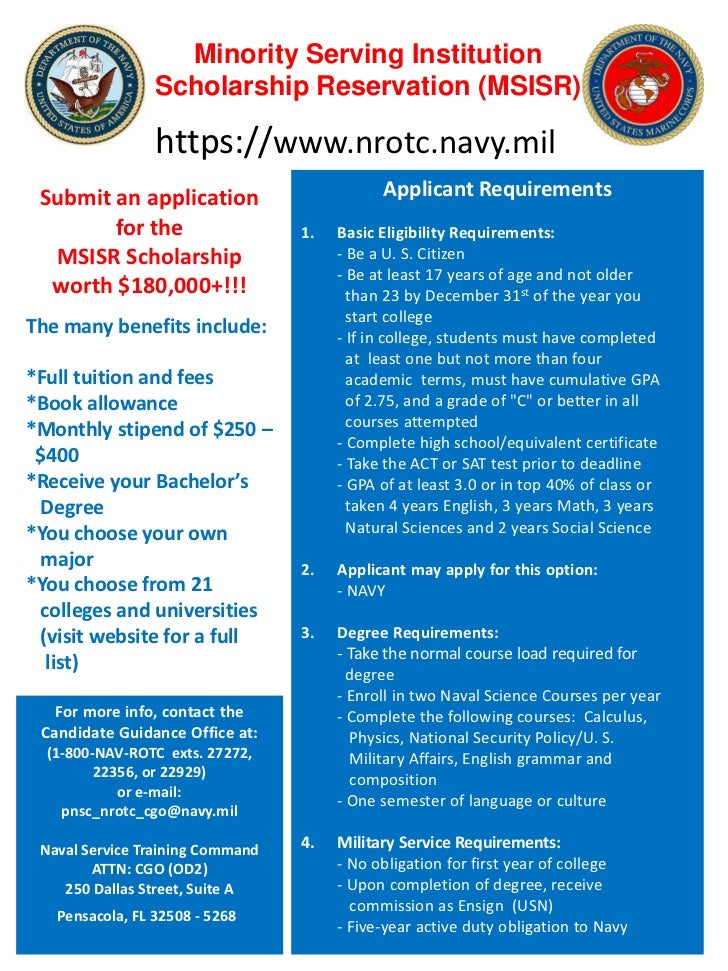 Nrotc scholarship essay help