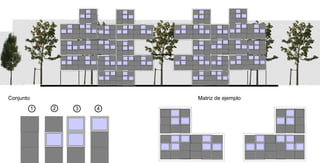 Conjunto 1 2 3 4 Matriz de ejemplo 