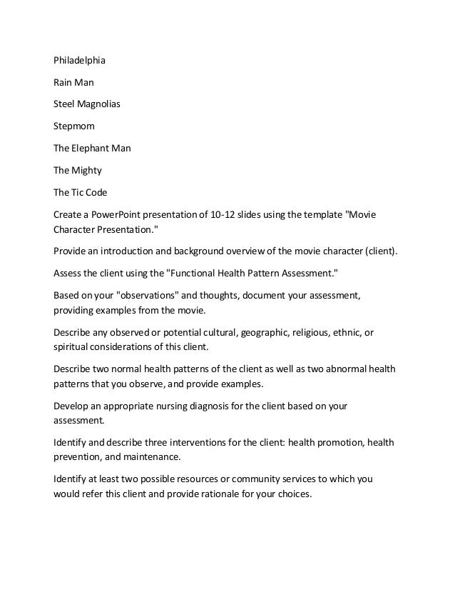 Character introduction examples picture