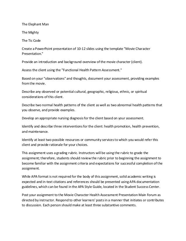 my sister s keeper nursing diagnosis Movie character health assessment presentation on the movie my sister’s keeper develop an appropriate nursing diagnosis for the client based on your assessment. my sister s keeper nursing diagnosis Movie character health assessment presentation on the movie my sister’s keeper develop an appropriate nursing diagnosis for the client based on your assessment.