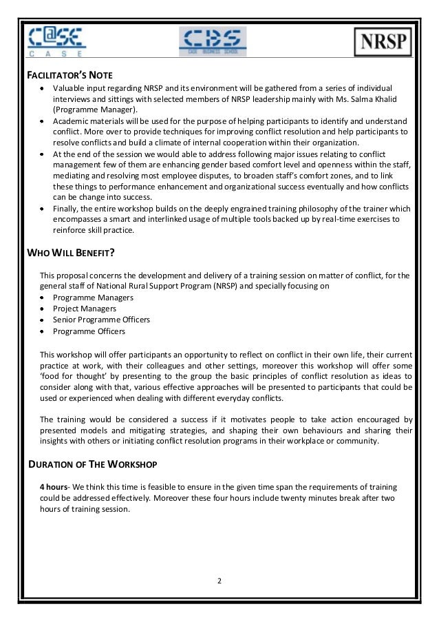 Phd research proposal conflict management