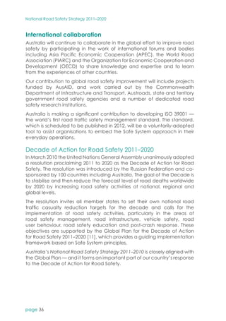 Australian Transport Council, National Road Safety Strategy 2011-2020 | PDF