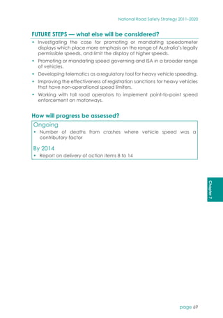 Australian Transport Council, National Road Safety Strategy 2011-2020 | PDF