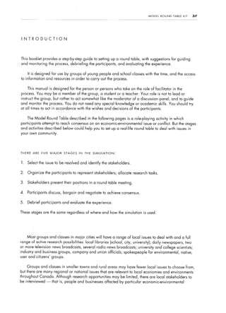 Model Round Table for Youth Kit