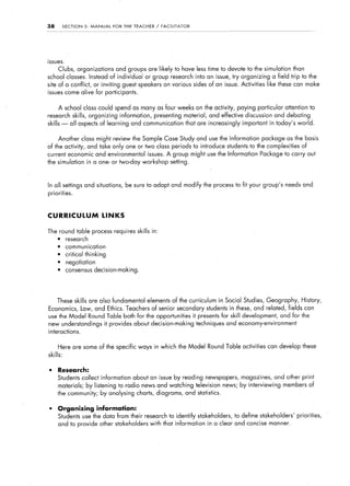 Model Round Table for Youth Kit