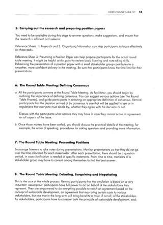 Model Round Table for Youth Kit