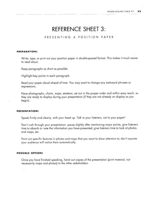 Model Round Table for Youth Kit