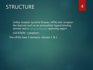 Non receptor tyrosine kinases | PPTX