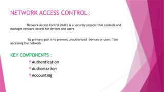 "Secure network access & threat protection" | PPTX