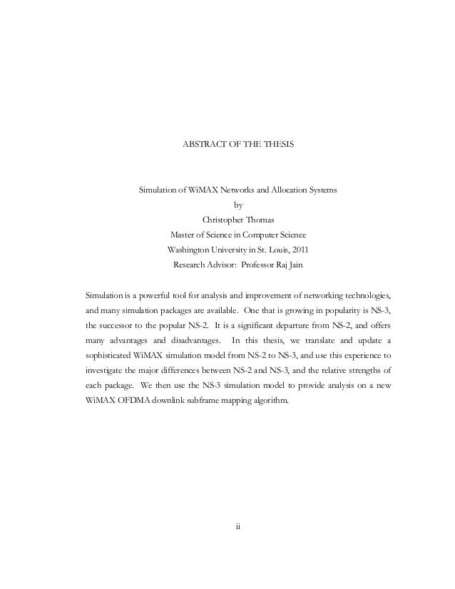 Master thesis on ofdm