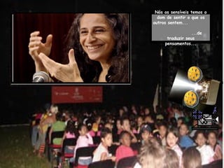 Nós os sensíveis temos o dom de sentir o que os outros sentem...  ...de traduzir seus pensamentos... 