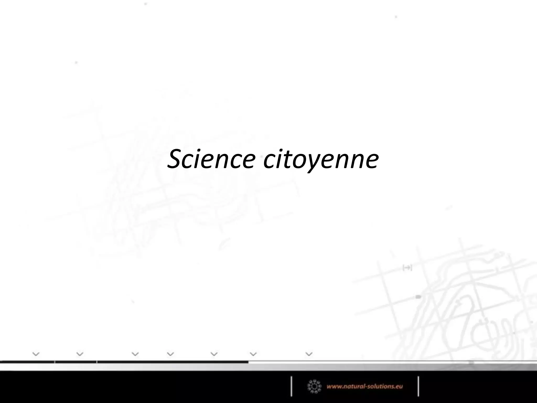 Science citoyenne