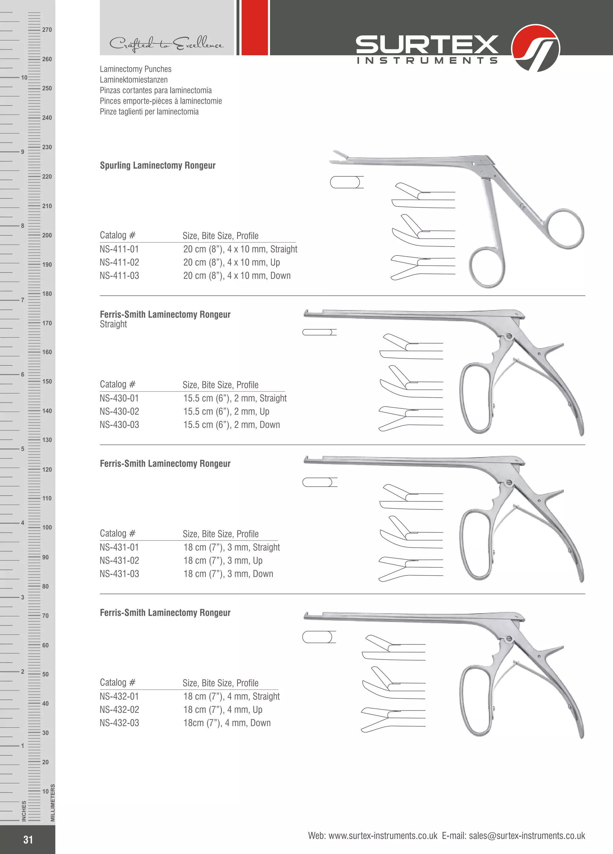 Ns Instruments NEUROSURGERY INSTRUMENTS CATALOGUE | PDF