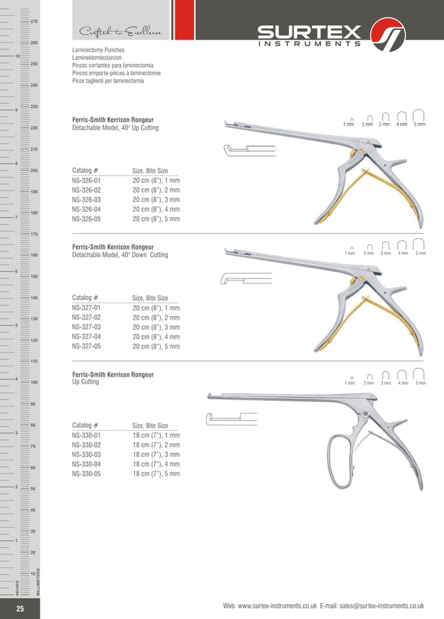 NEUROSURGERY INSTRUMENTS CATALOGUE | PDF