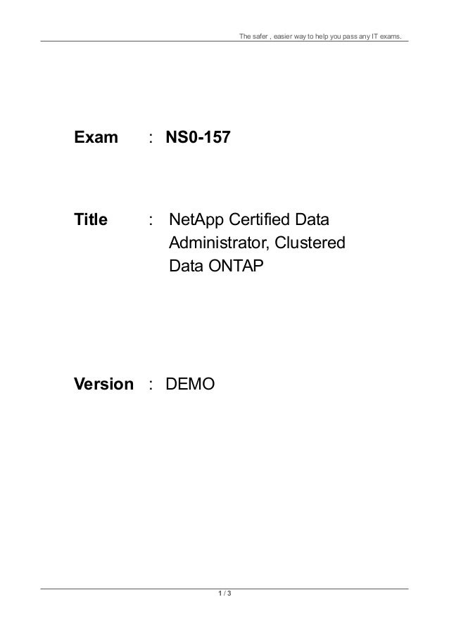 NS0-093 PDF Demo