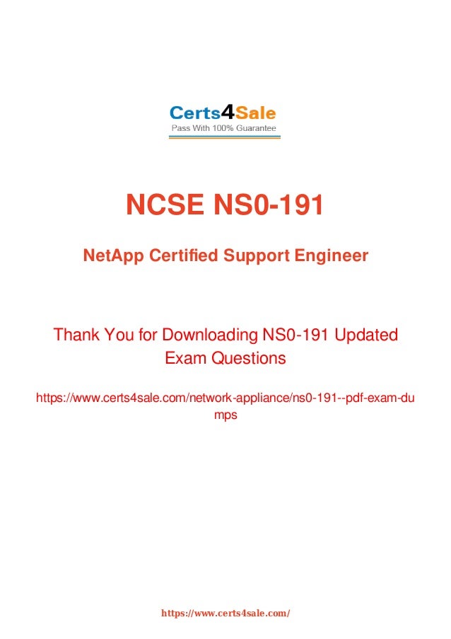 NS0-184 Exam Vce Free