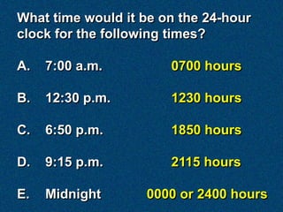 Ns1 App A 24 Hour Clock Ns1 App A 24 Hour Clock