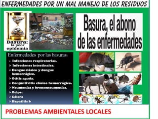 PROBLEMAS AMBIENTALES LOCALES
 