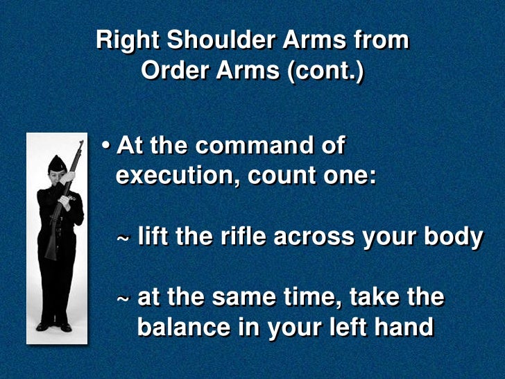 NS2 Manual of Arms with NJROTC Drill Rifle