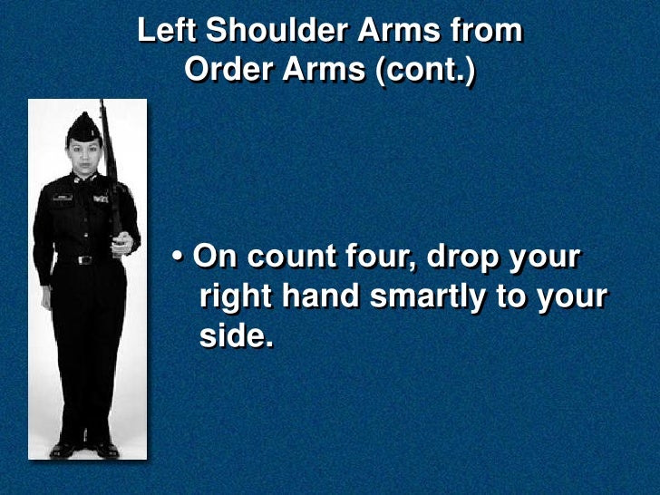 NS2 Manual of Arms with NJROTC Drill Rifle