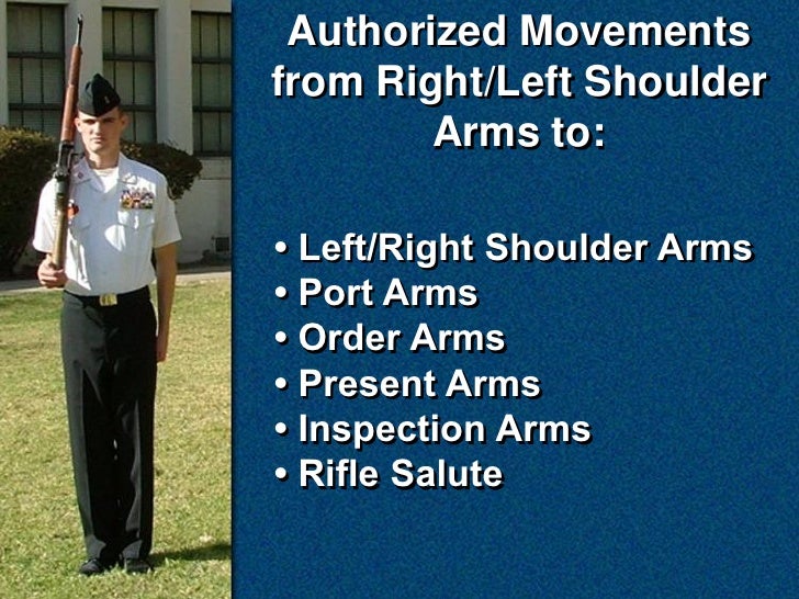NS2 Manual of Arms with NJROTC Drill Rifle
