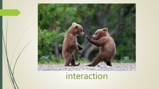 interaction
 