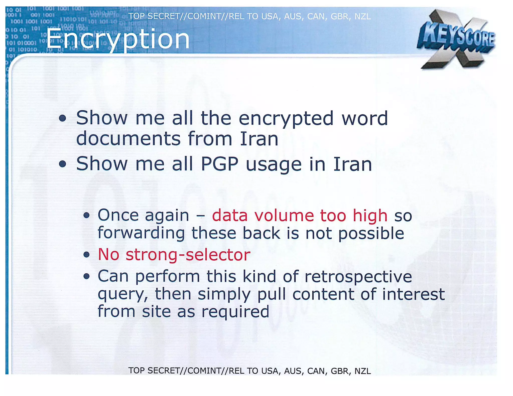 XKeyscore NSA Program Presentation