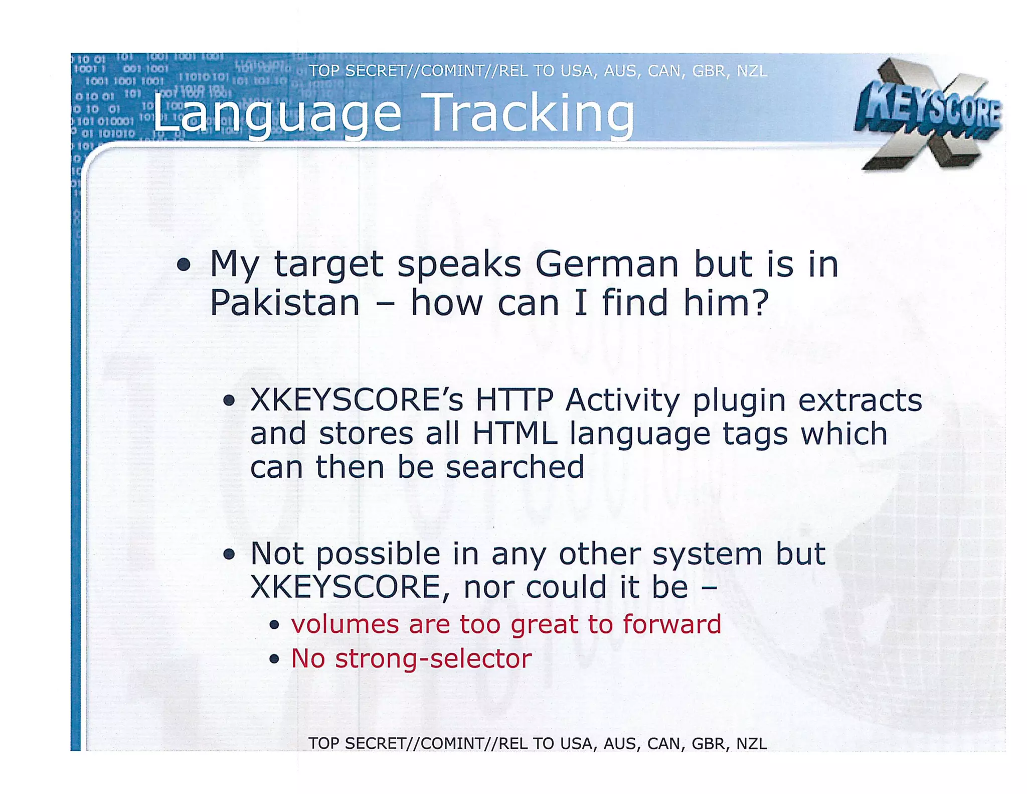 XKeyscore NSA Program Presentation