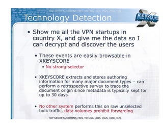 XKeyscore NSA Program Presentation