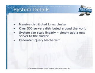 XKeyscore NSA Program Presentation