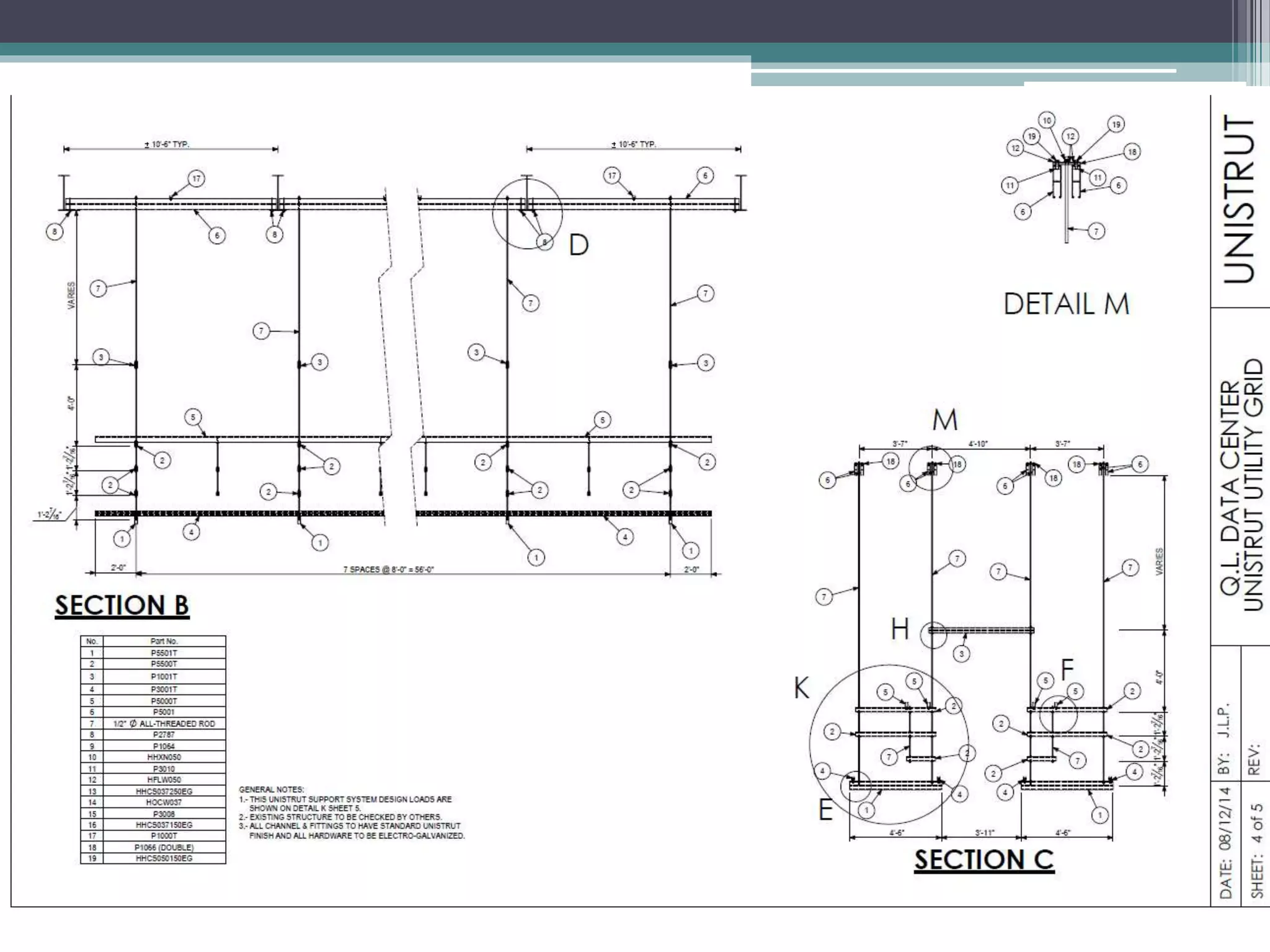 Nsa1214 unistrut metal framing | PPTX